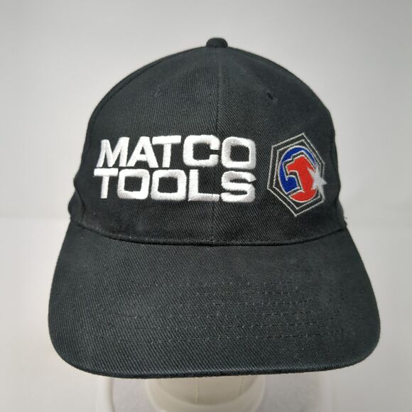 Matco Tools We're The Source Strapback Hat Black One Size Embroidered Man Gate - Picture 2 of 8